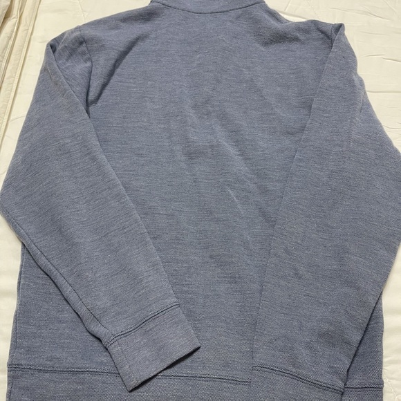 Vineyard Vines Small Quarterzip Heather Blue - Picture 3 of 3